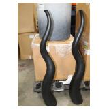 Tusk Vase Black 62"Hx9"D