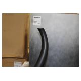 Tusk Vase Black 62"Hx9"D