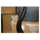 Tusk Vase Black 62"Hx9"D