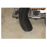 Tusk Vase Black 62"Hx9"D