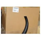 Tusk Vase Black 62"Hx9"D