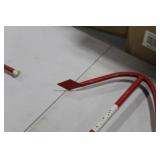 Metal Decorative Anchor Red/White 14"Wx22"H