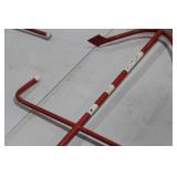 Metal Decorative Anchor Red/White 14"Wx22"H