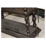 Wood Bookshelf 5-tier 46"Lx15-1/2"Wx85"H