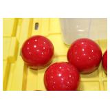 Lot of (12) Decorative Balls Red 4"D