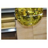 Disco Ball Gold 16"D