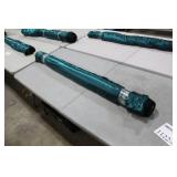 Lot of (1) Roll of Fabric Teal Shimmer 57"W