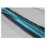 Lot of (1) Roll of Fabric Teal Shimmer 57"W