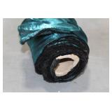 Lot of (1) Roll of Fabric Teal Shimmer 57"W