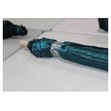 Lot of (1) Roll of Fabric Teal Shimmer 57"W