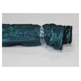 Lot of (1) Roll of Fabric Teal Shimmer 57"W