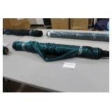Lot of (1) Roll of Fabric Teal Shimmer 57"W