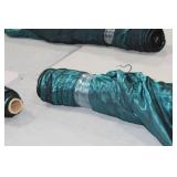 Lot of (1) Roll of Fabric Teal Shimmer 57"W