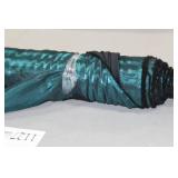 Lot of (1) Roll of Fabric Teal Shimmer 57"W