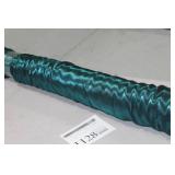 Lot of (1) Roll of Fabric Teal Shimmer 57"W