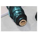 Lot of (1) Roll of Fabric Teal Shimmer 57"W