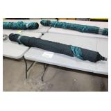Lot of (1) Roll of Fabric Teal Shimmer 57"W