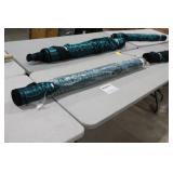 Lot of (1) Roll of Fabric Teal Shimmer 57"W