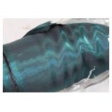 Lot of (1) Roll of Fabric Teal Shimmer 57"W