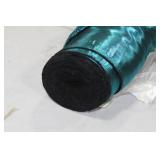 Lot of (1) Roll of Fabric Teal Shimmer 57"W