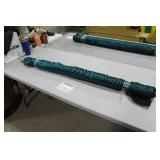 Lot of (1) Roll of Fabric Teal Shimmer 57"W