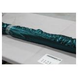 Lot of (1) Roll of Fabric Teal Shimmer 57"W