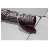 Lot of (1) Roll of Fabric Purple Shimmer 57"W