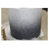 Ombre Concrete Planter Indigo 28"Hx28"D