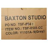 Baxton Studio Living Room Arm Chair Grey 36"Wx33"Dx33"H (in box)