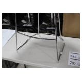 Metal Bar Chair Orange 23"Wx21"Dx35"H