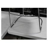 Metal Bar Chair White 23"Wx21"Dx35"H
