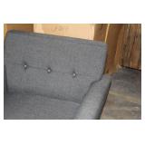 Baxton Studio Living Room Arm Chair Grey 36"Wx33"Dx33"H (in box)