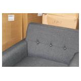 Baxton Studio Living Room Arm Chair Grey 36"Wx33"Dx33"H (in box)