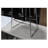 Metal Bar Chair Orange 23"Wx21"Dx35"H