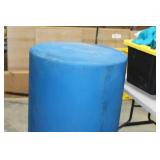 Kul Designs Plastic Patio Bar Table Blue 42"Hx30"D