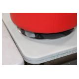 Ottoman Red 17"Hx18"D