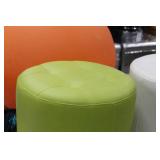Ottoman Green 17"Hx18"D
