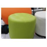 Ottoman Green 17"Hx18"D