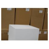 Lot of (3) Cube Displays White 24"Lx24"Wx24"H