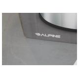 Alpine Commercial Grade Heavy Gauge Stainless Steel Open-Top Trash Can 27-1/2"Hx16"D 17-Gallon (in box)