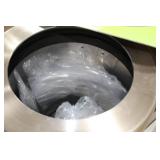 Alpine Commercial Grade Heavy Gauge Stainless Steel Open-Top Trash Can 27-1/2"Hx16"D 17-Gallon (in box)