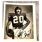 Three Signed Minnesota Viking Player Photographs