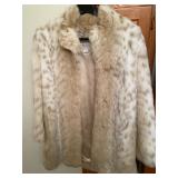Ladies Faux Fur Coat by Worthington
