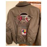 Columbia Zip Up Jacket with Hot Air Balloon Decorative Patches