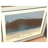 Framed Scenic Wave Pictures