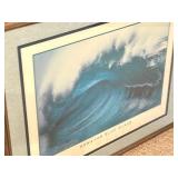 Framed Scenic Wave Pictures