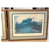 Framed Scenic Wave Pictures
