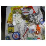 Lot of Fishing Tackle  with Plastic Tackle, Misc. Tackle