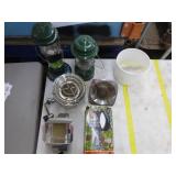 Lot of (Approximately 6) Propane Heaters, Propane Lamps