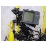 Lowrance Fish Finder X96  with Depth Finder (manual, yellow)